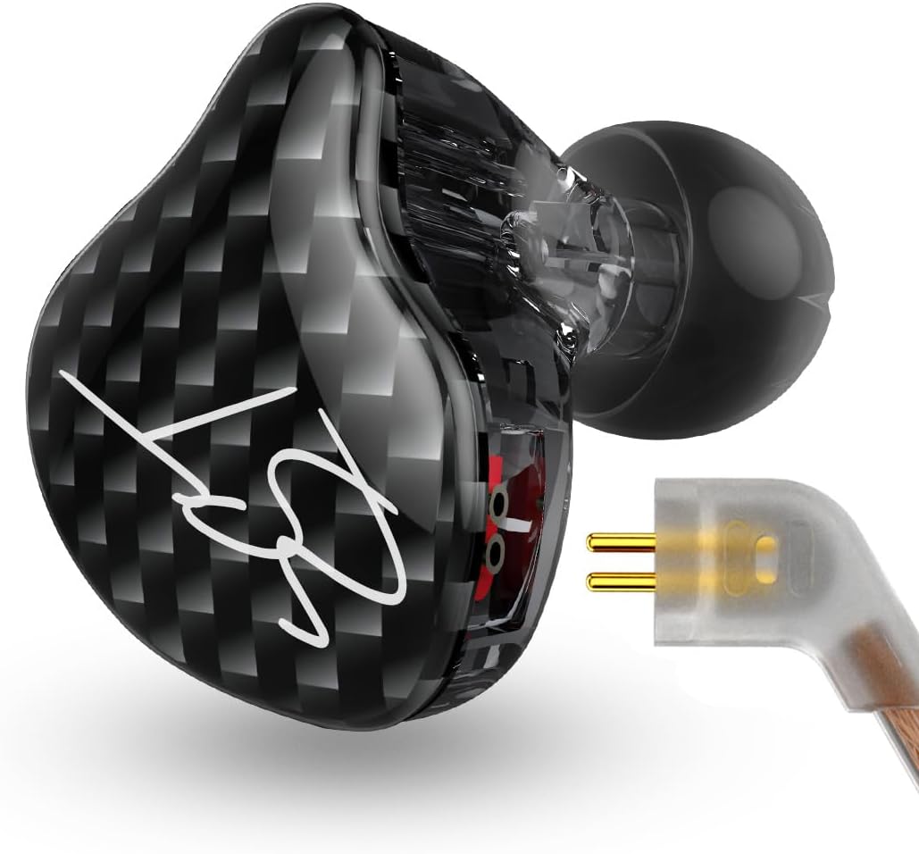 Thumbnail 6 de KINBOOFI KZ ZST in-Ear Earbud Headphones – Hybrid Dual Driver HiFi Earphones (Purple, no mic)