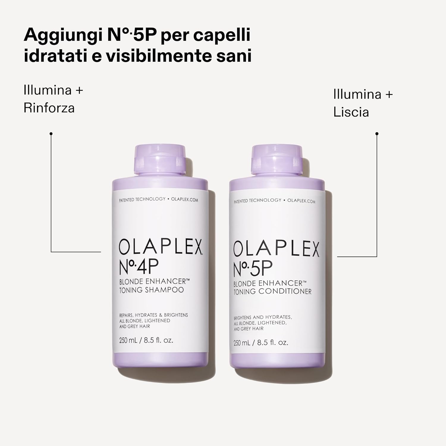 Thumbnail 6 de Olaplex No 4P Blonde Enhancer Purple Shampoo 250 ml – Tonificante per Capelli Biondi e Grigi