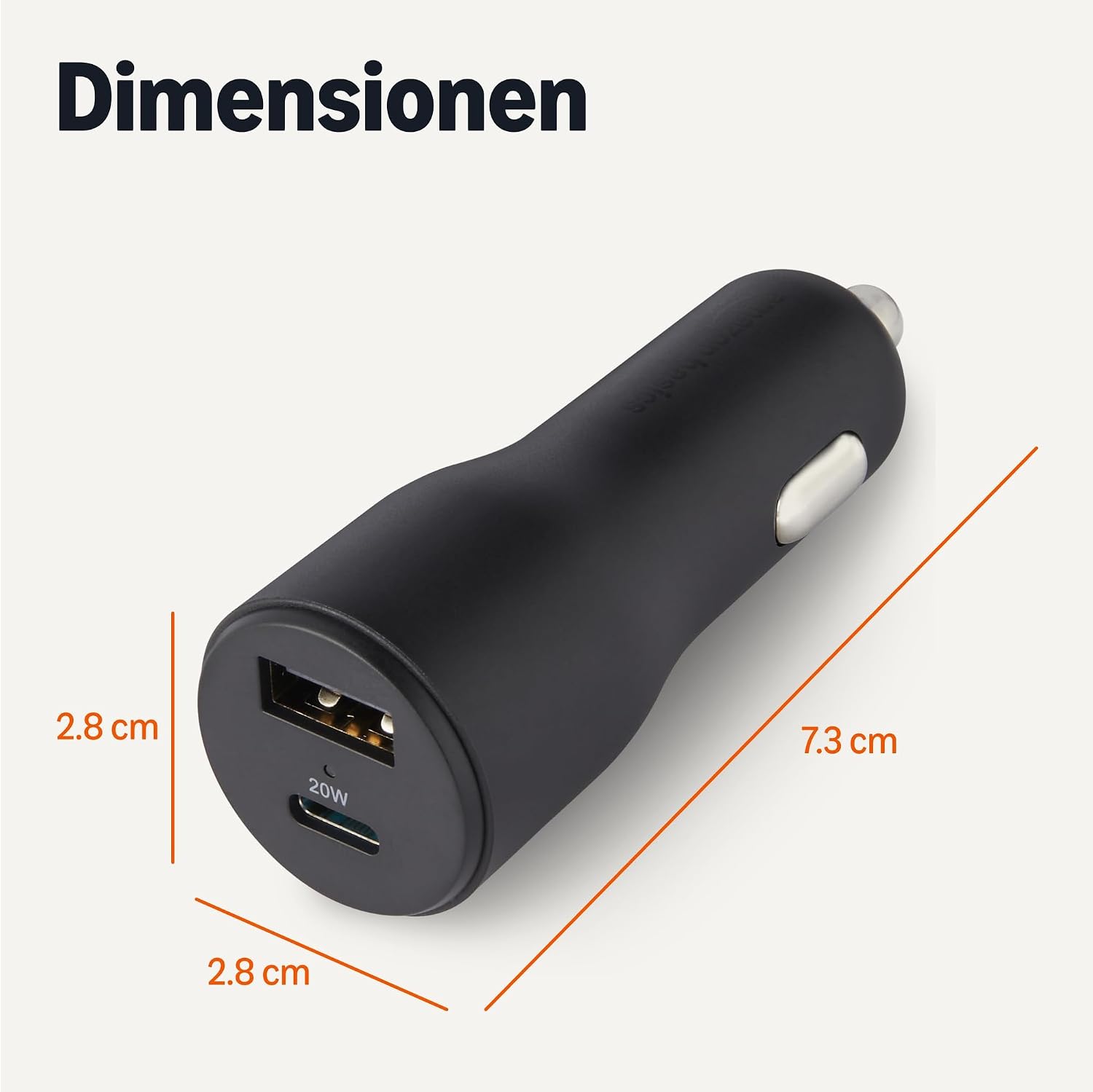 Thumbnail 4 de Amazon Basics Schnelllade-Autoladegerät 32W