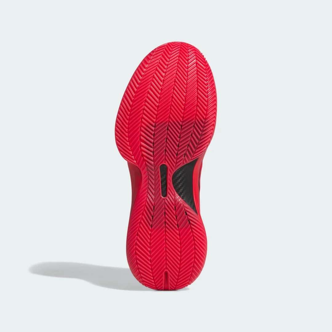 Detalle de Adizero Select 3.0 Low de Adidas — Zapatilla ligera en rojo para entrenamiento y pistas