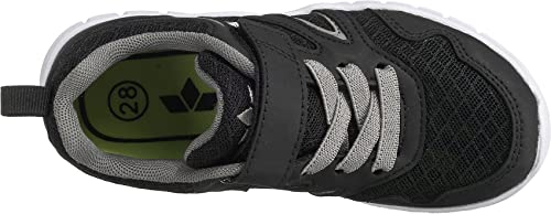 Detalle de Lico Skip VS Unisex - Kinder Sneaker schwarz/grau, Gr. 33