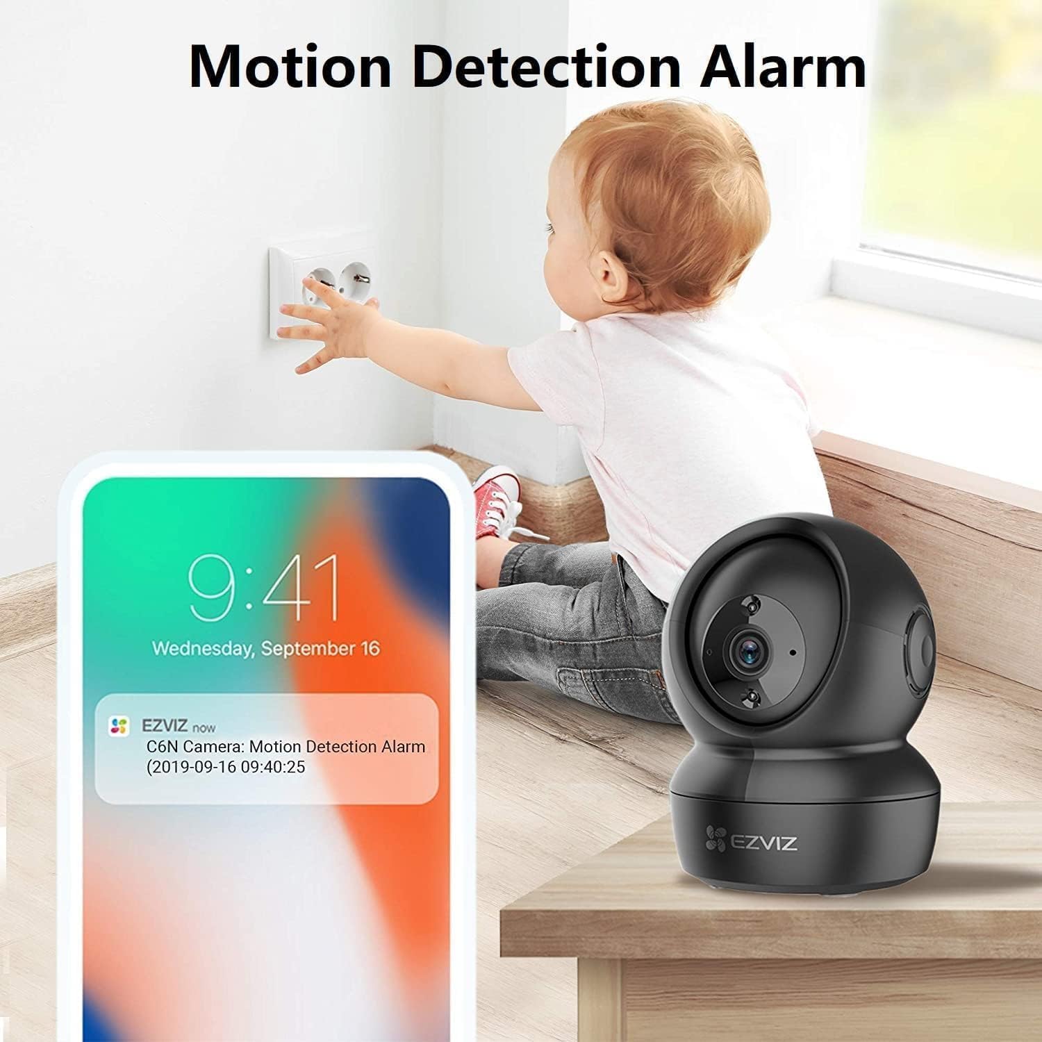Detalle de EZVIZ C6N 2MP indoor security camera