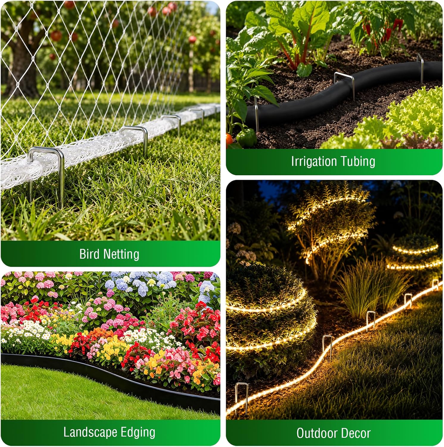 Thumbnail 5 de MIXC Landscape Staples 6-Inch