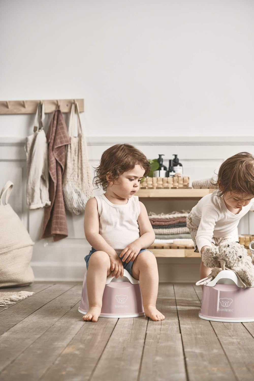 Thumbnail 2 de BabyBjörn Smart Potty, Powder pink/White