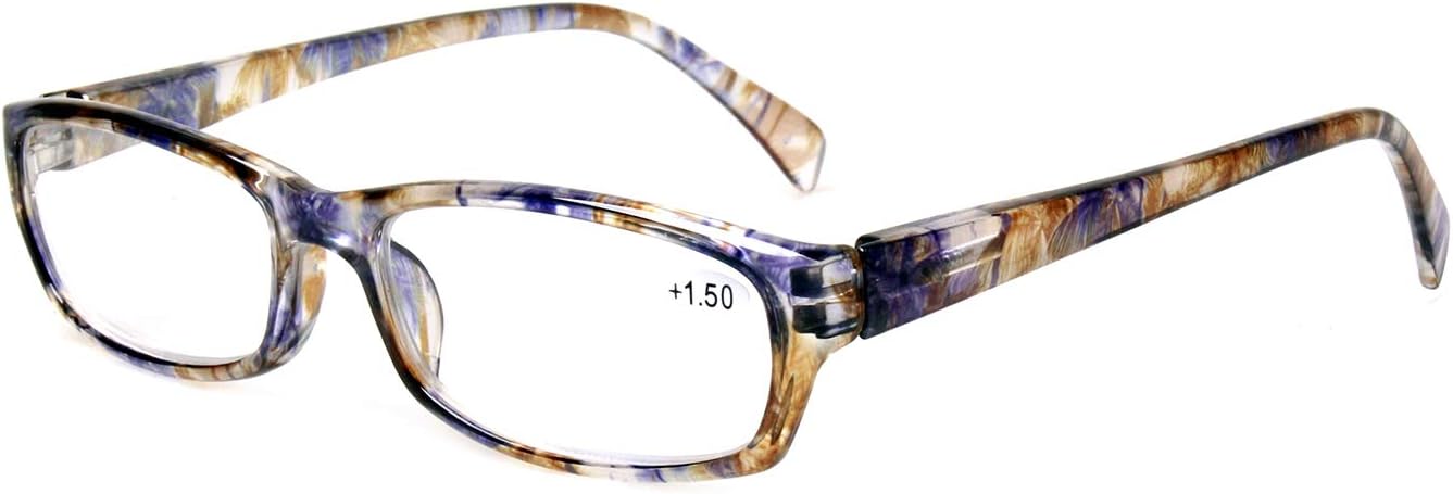 Thumbnail 6 de Kerecsen 5-Pack Reading Glasses for Women with Spring Hinges and Patterned Frames