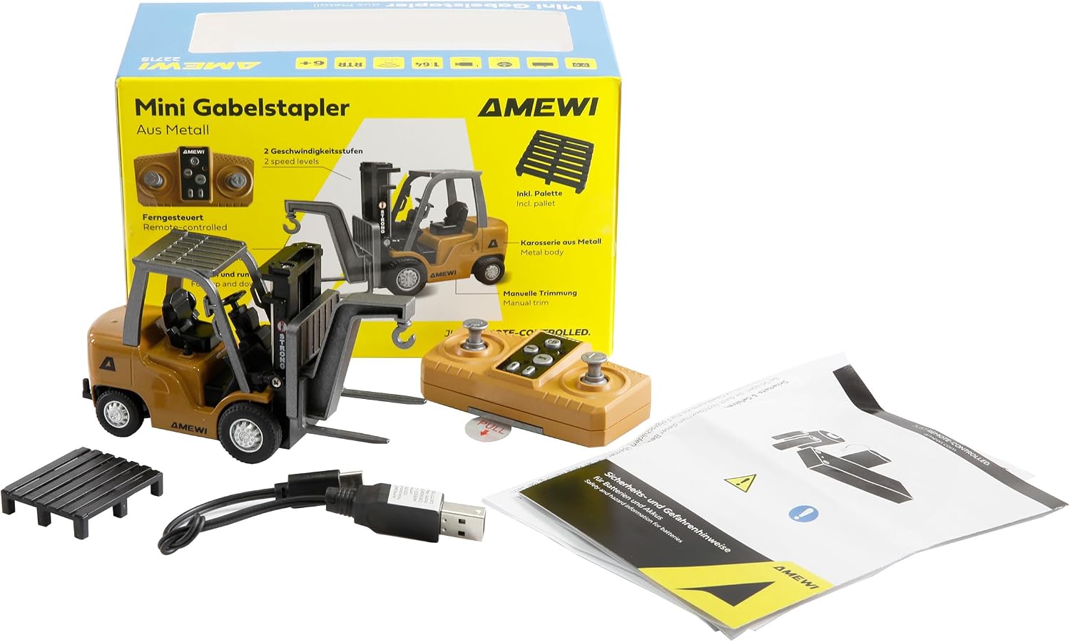 Detalle de Carrello RC Amewi mini 8 canali 1:64