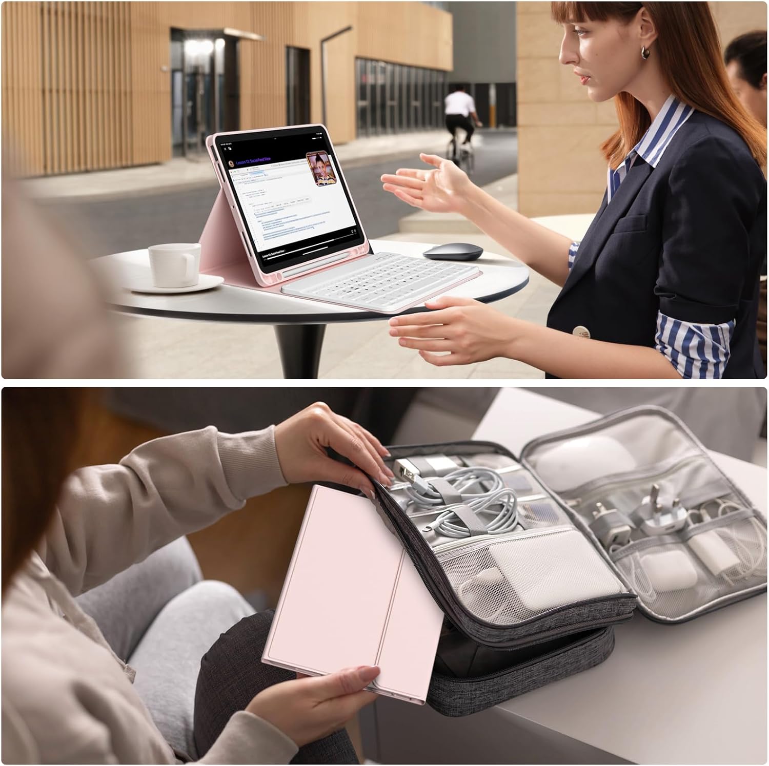 Thumbnail 6 de KVTVOU Keyboard Case for iPad 11th 10.9 Inch