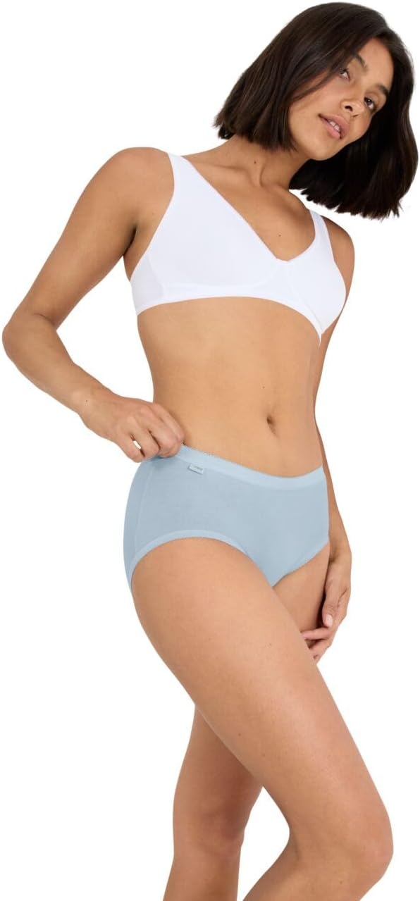 Detalle 2 de Sloggi sous-vêtement (lot de 3) femme : calzoncillos longs confort en coton