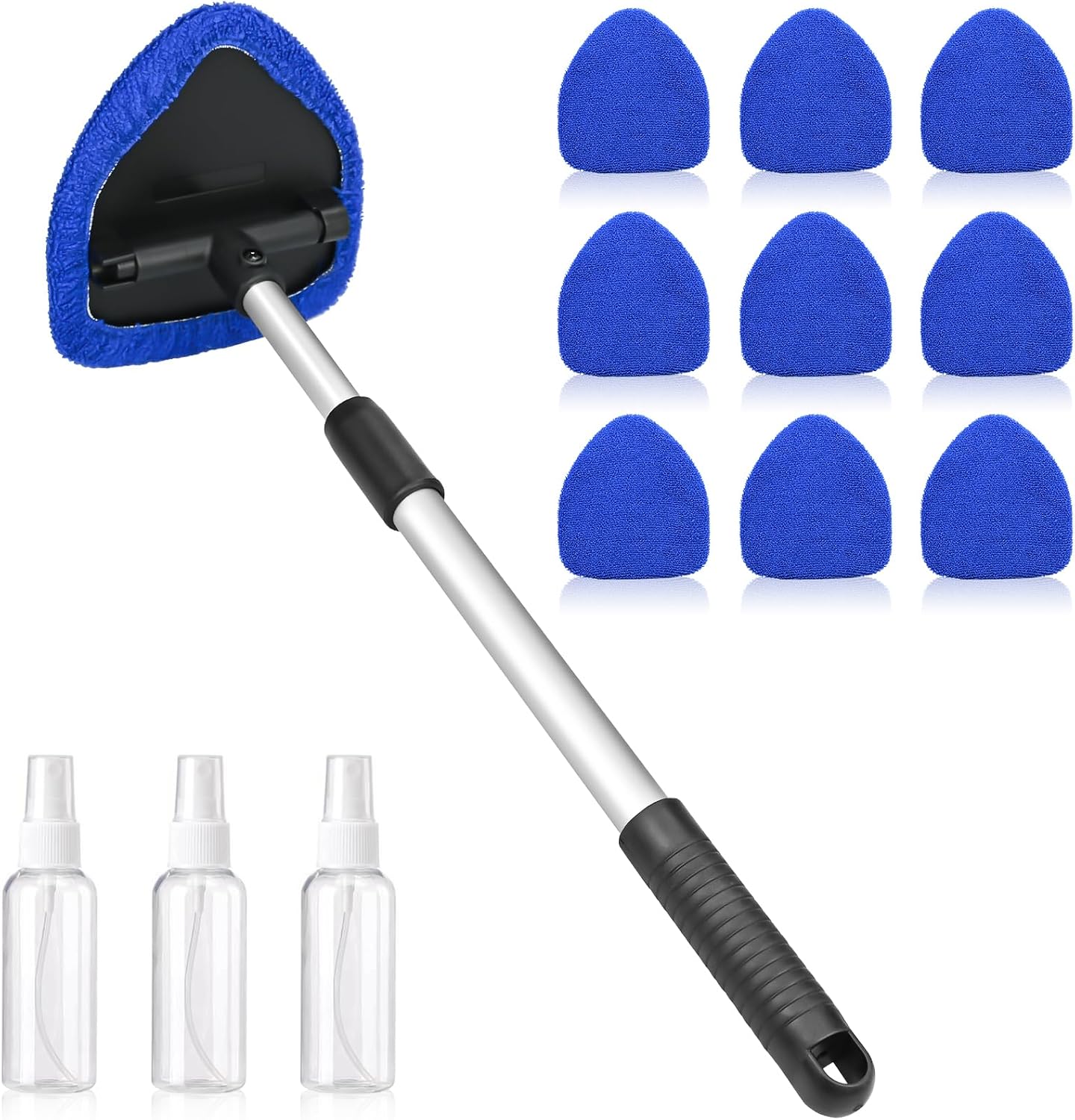 Detalle de Car Windscreen Cleaner with 9 Microfiber Pads