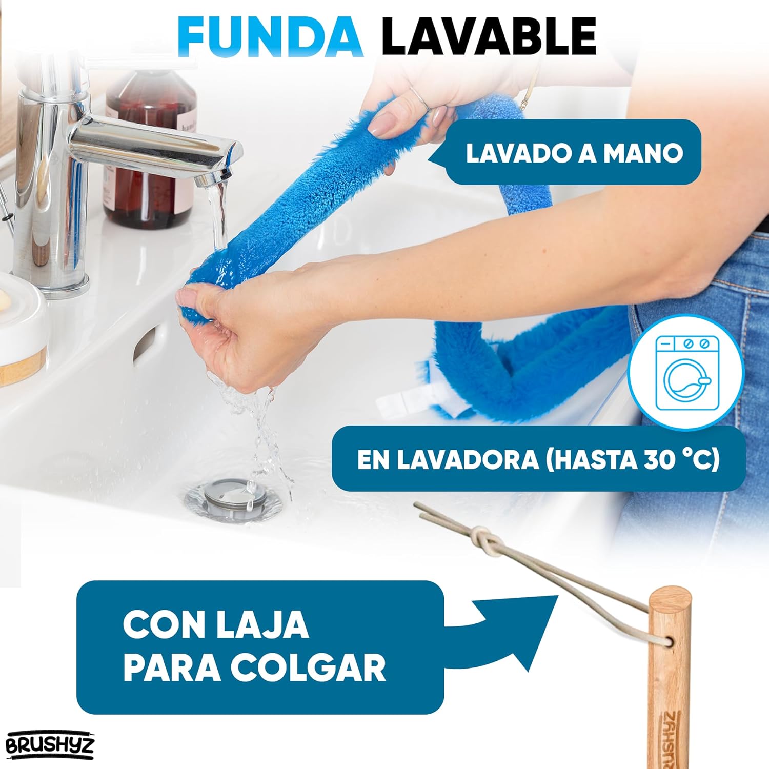 Thumbnail 5 de BRUSHYZ Cepillo para radiadores 115 cm