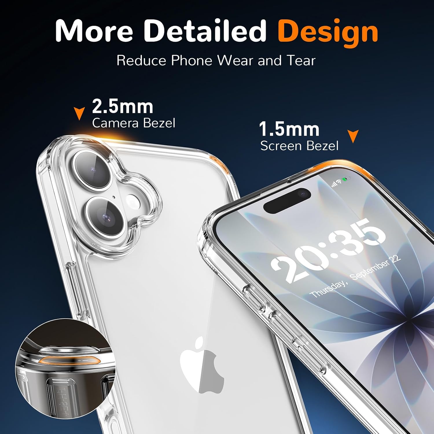 Thumbnail 4 de Voyahülle Clear Case for iPhone 17 Ultra Thin