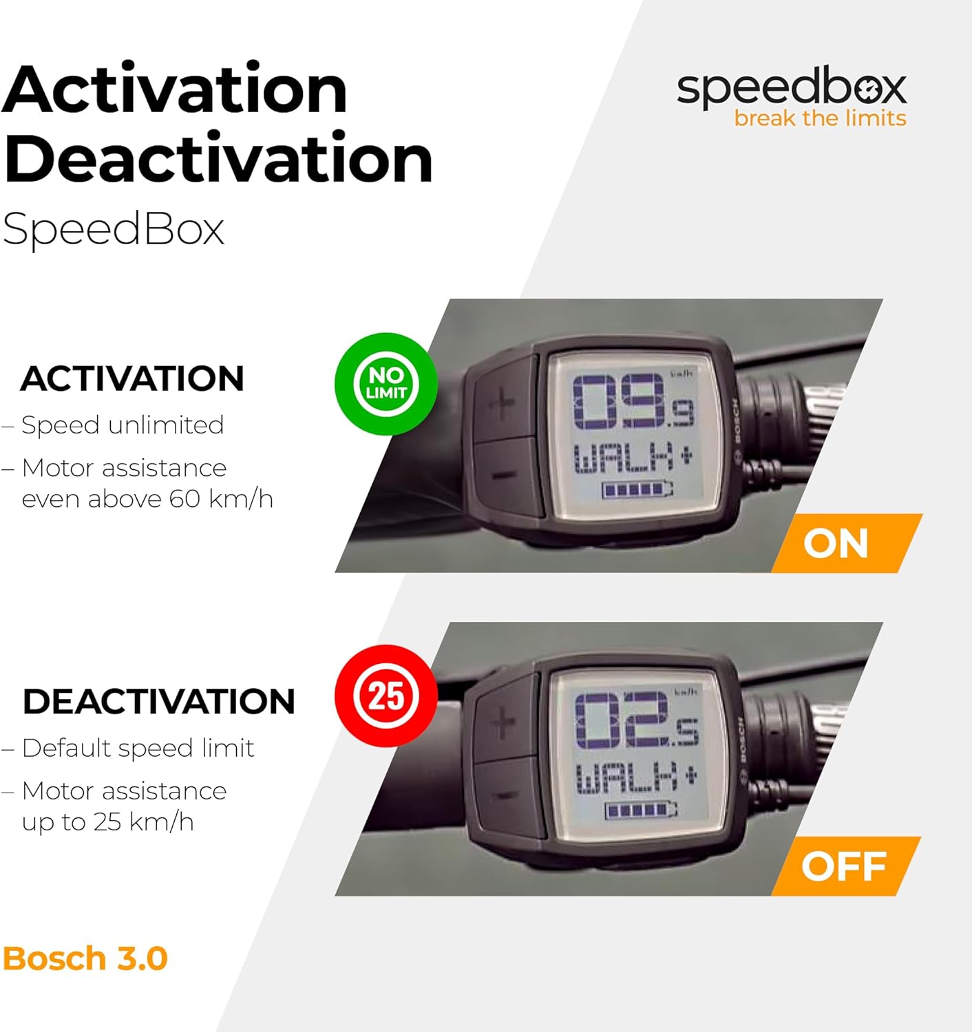 Detalle de SpeedBox 3.0 tuning chip for Bosch/E-bike (2017–2024) incl. crank puller