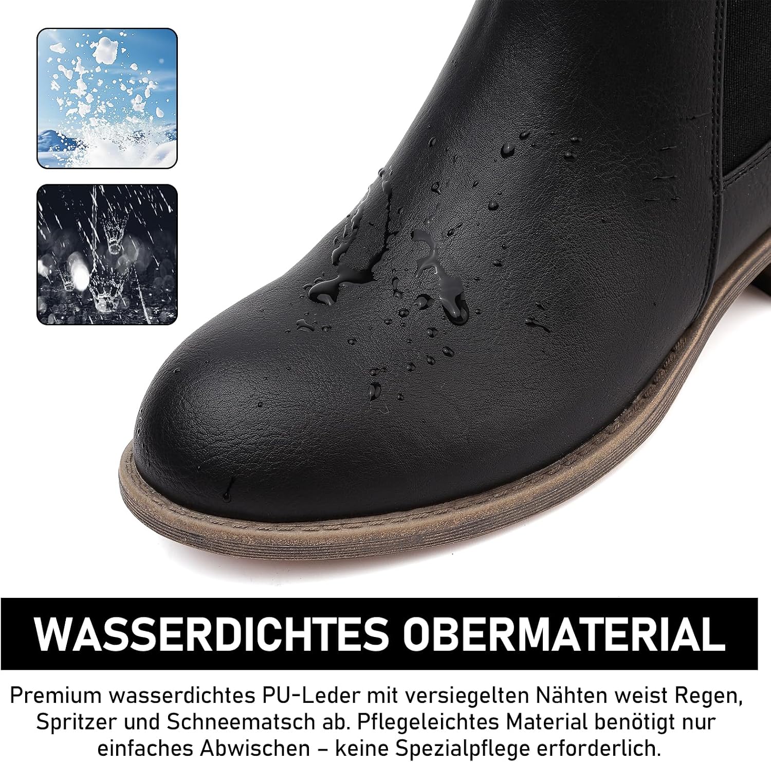 Thumbnail 3 de Maxome Stiefeletten Knöchelstiefel mit 4 cm Absatz