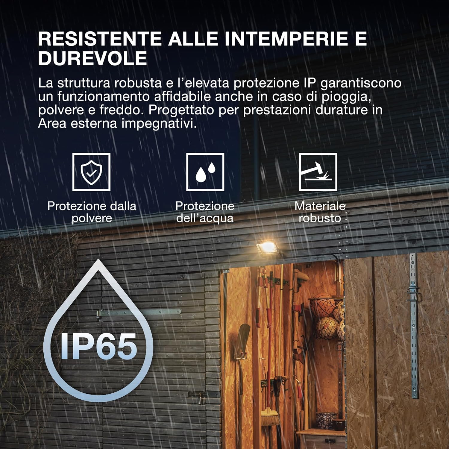 Thumbnail 5 de OSRAM Proiettore LED ENDURA FLOOD PC 30W – Bianco caldo 3000K, 180° rotazione, IP65