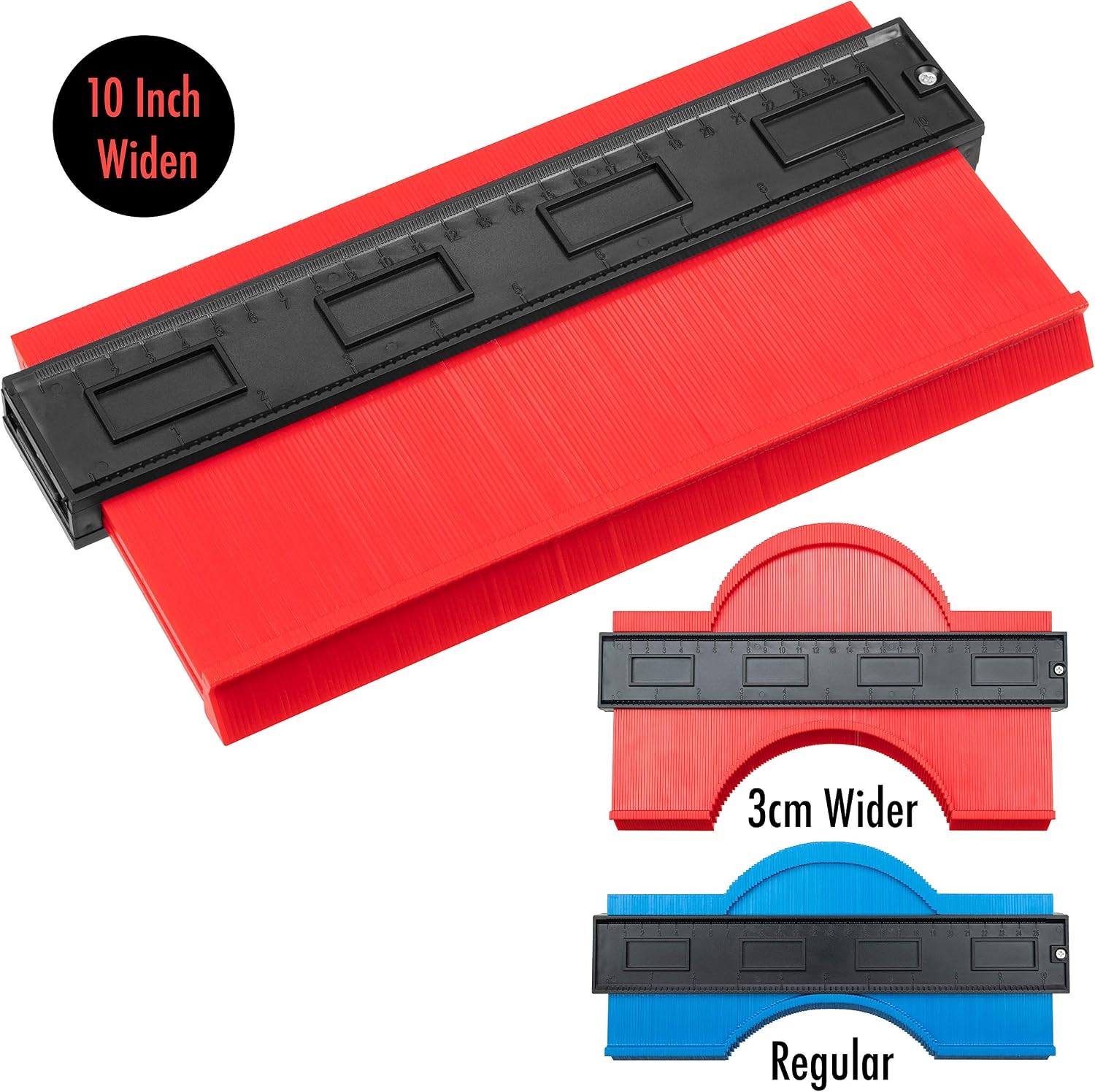 Detalle de AI Gear 10-Inch Contour Gauge Shape Copying Tool for DIY and Home Renovation