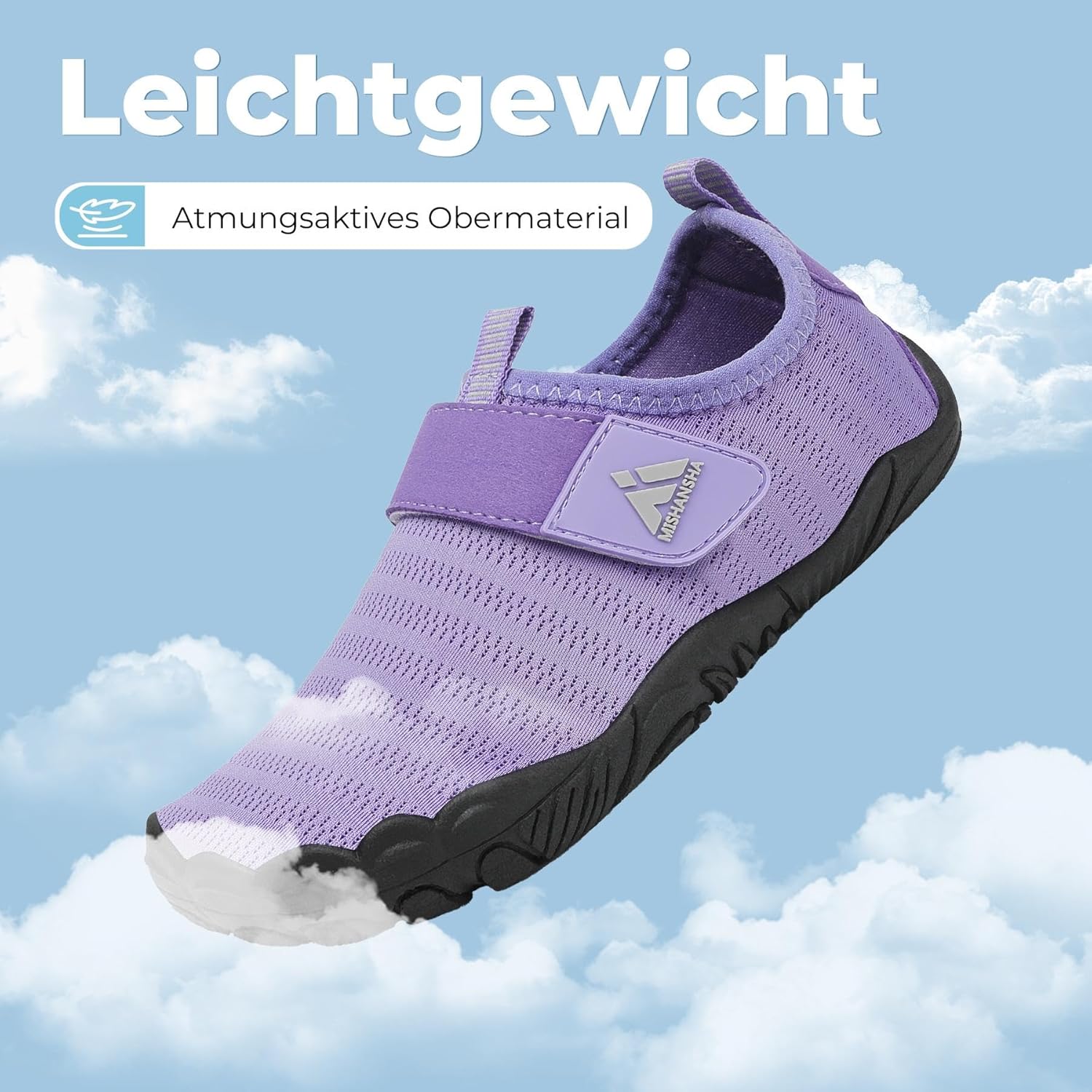 Thumbnail 4 de Mishansha Kinder Badeschuhe – Schnell trocknend, rutschfest, Gr. 24–35