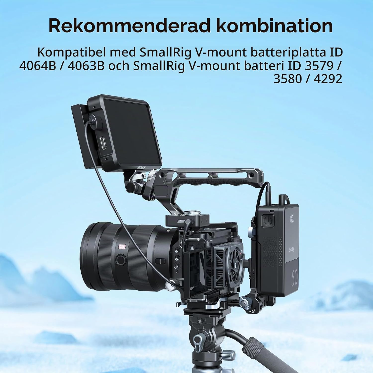 Detalle 1 de SMALLRIG 5152 kamerakylare med TEC-kylning och två fläkthastigheter