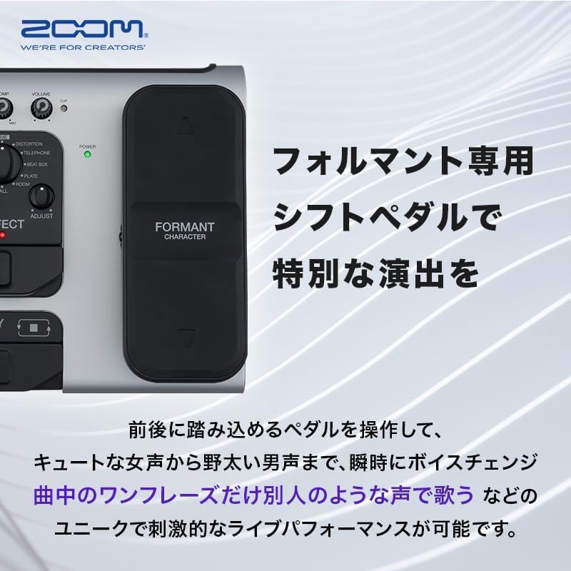Detalle 1 de ZOOM V6-SP ボーカルプロセッサー+CBR-16専用キャリングバッグ