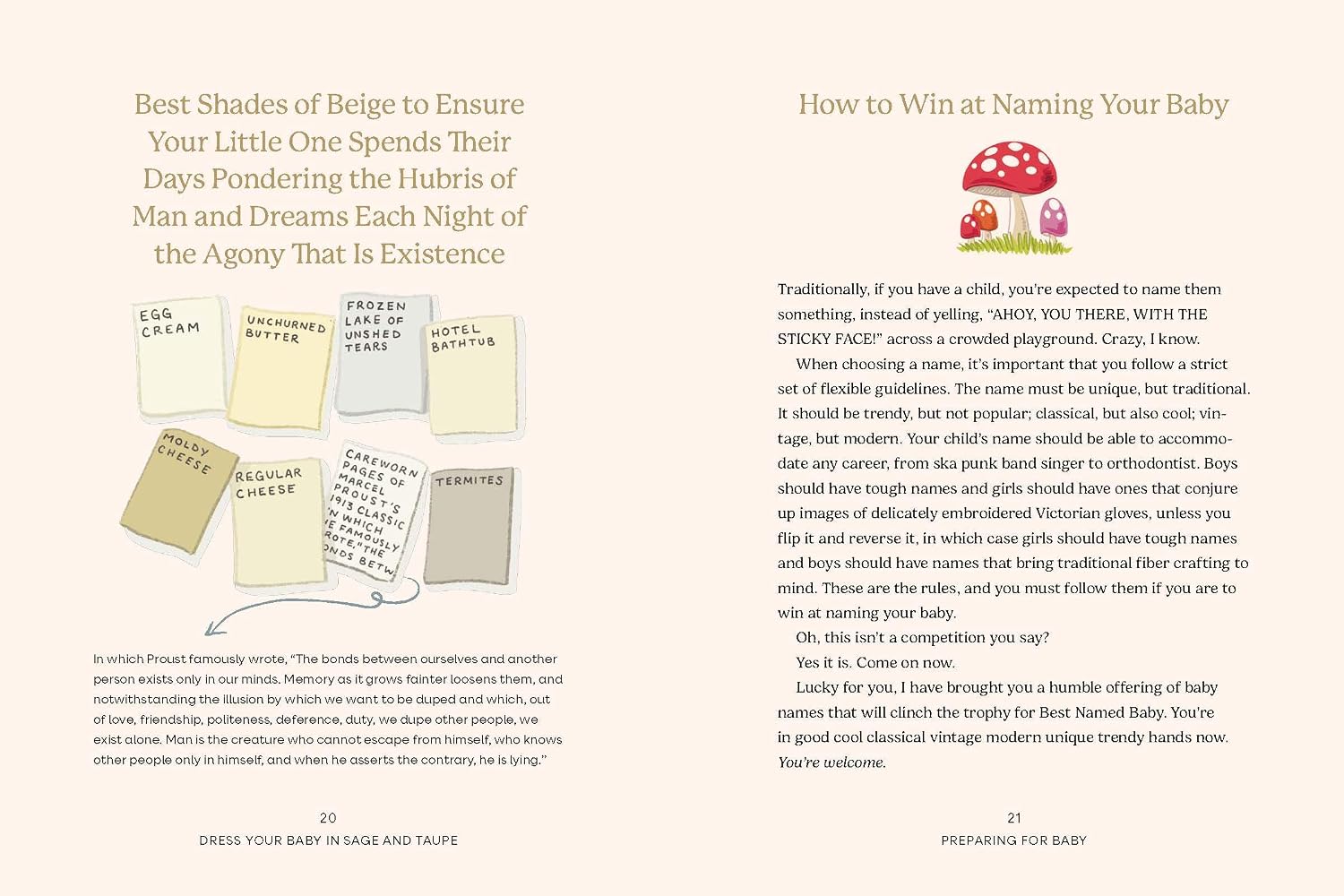 Detalle de Dress Your Baby in Sage and Taupe: A Handbook for the Sad Beige Parent, Hardcover