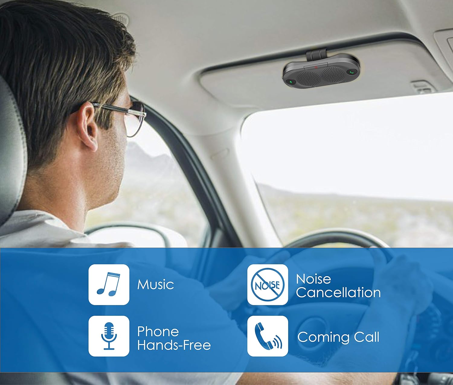 Thumbnail 6 de Besign BK06 Kit Vivavoce Bluetooth Auto