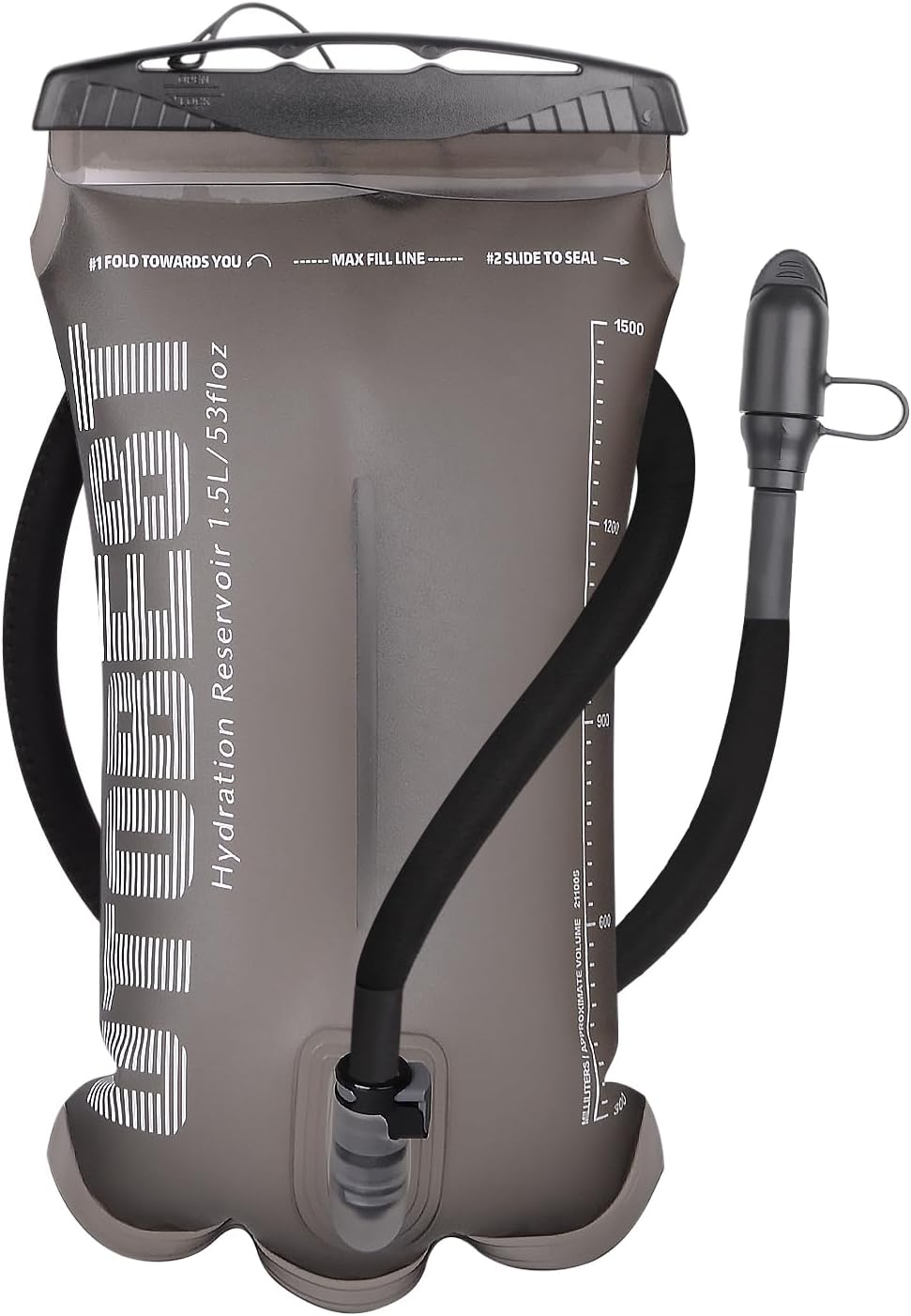 Detalle de UTOBEST Water Bladder (UTR211) 1.5L/2L/3L – BPA-free TPU Hydration Reservoir for Backpacking