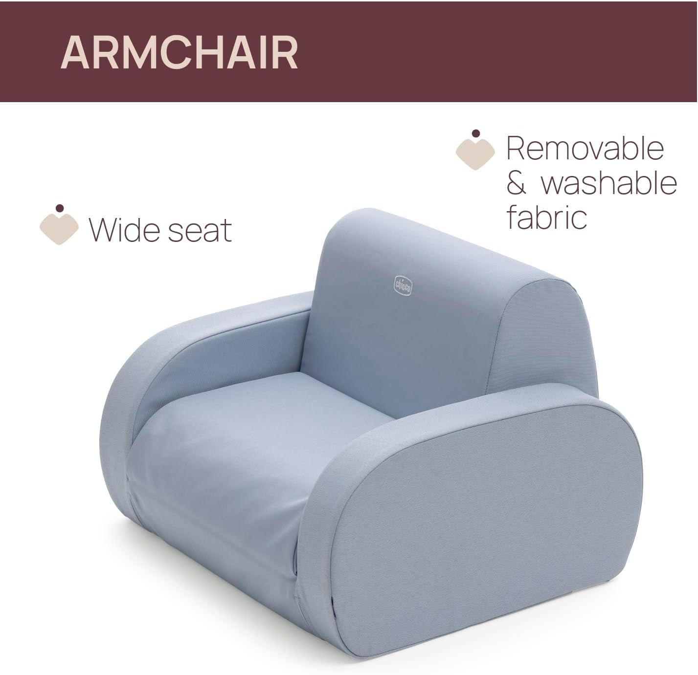 Thumbnail 5 de Chicco Twist : fauteuil enfant transformable en chaise longue et canapé (3 configurations)