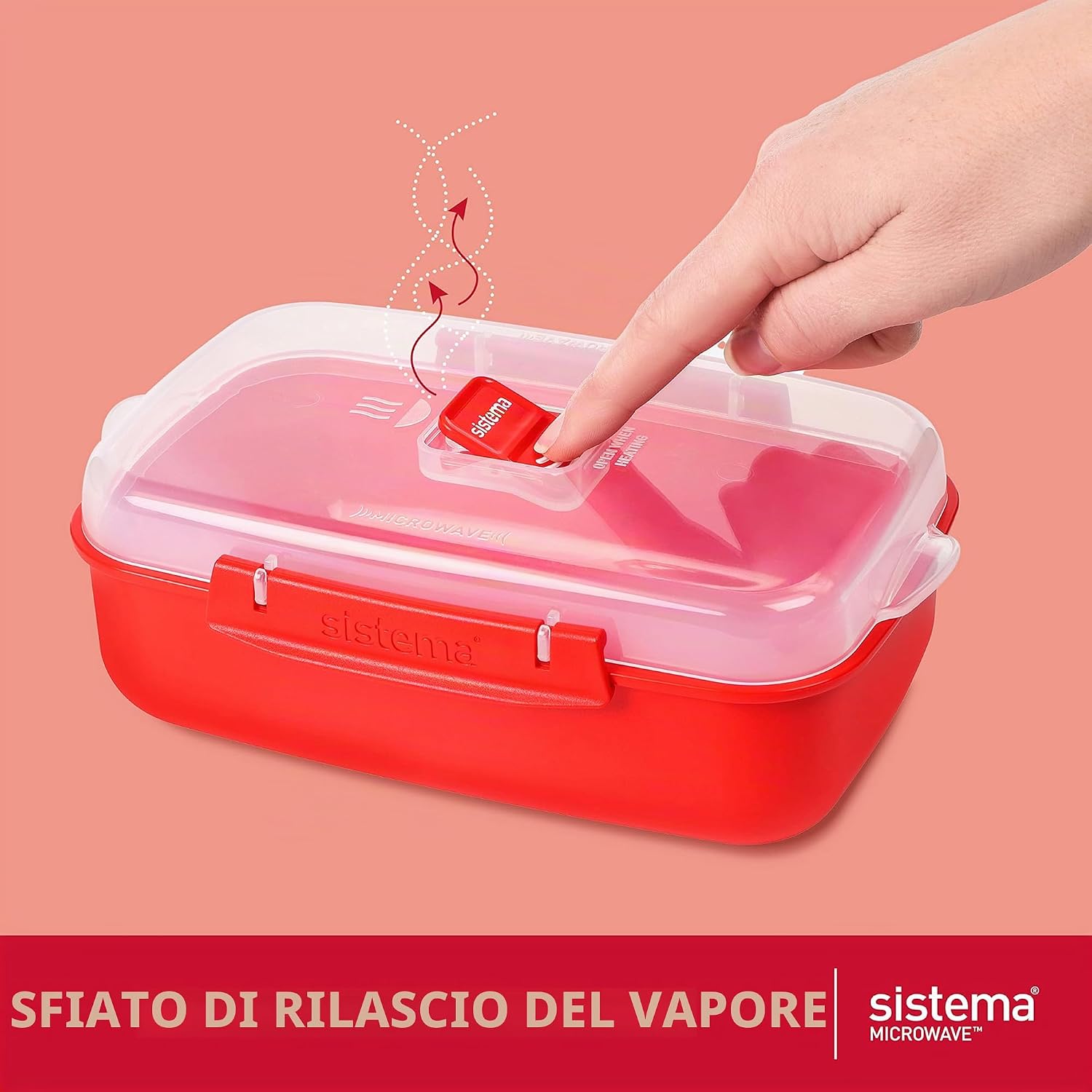 Detalle de Sistema Heat & Eat contenitori 3 pezzi 🍱