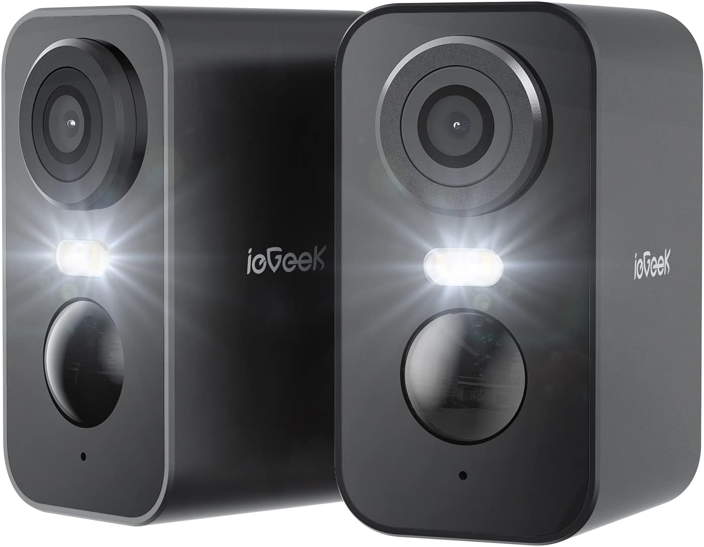 Detalle de ieGeek 2K Wireless Security Camera, 2 Pack