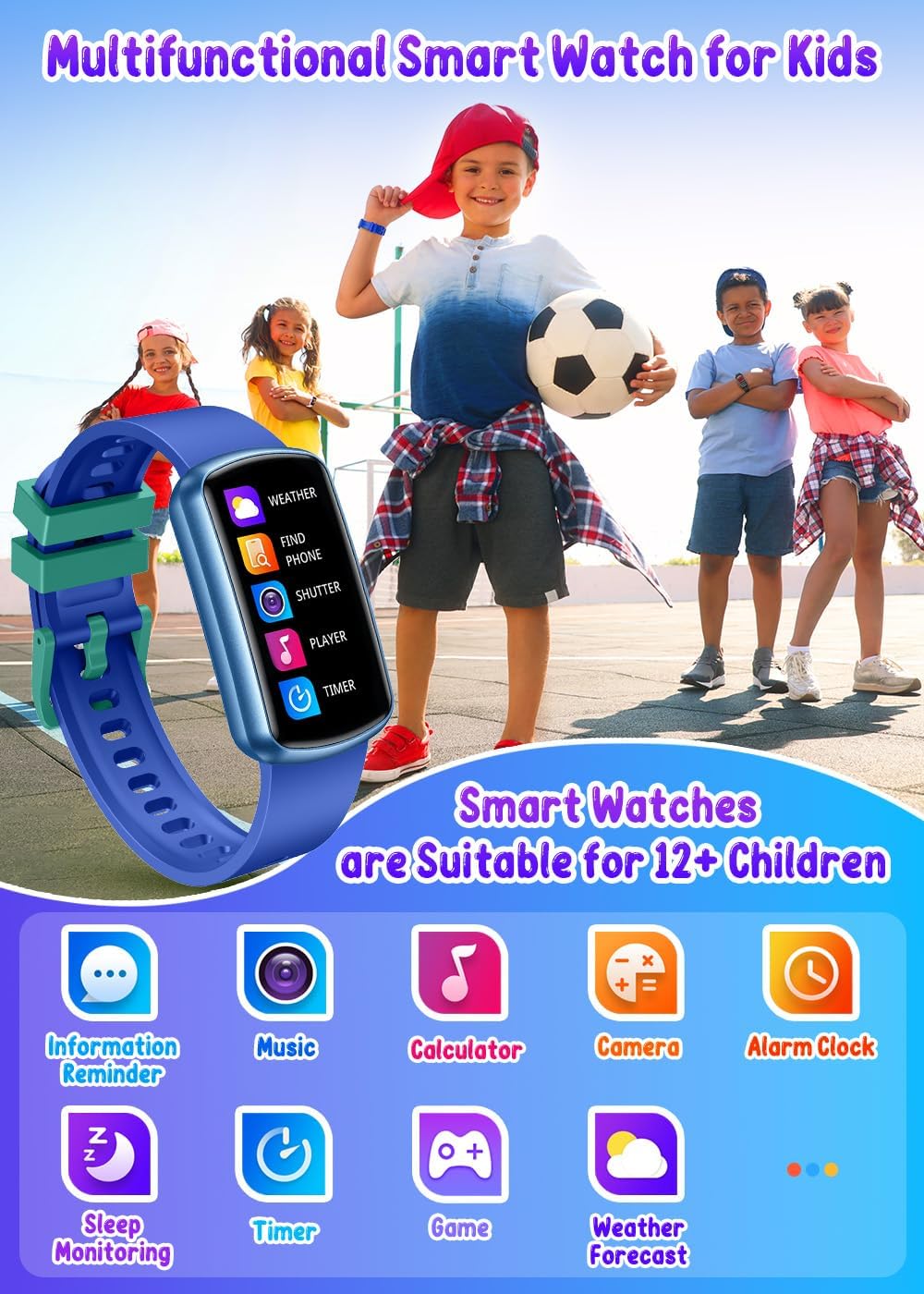 Thumbnail 1 de Smartwatch Niños 1.47" pantalla táctil