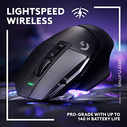 Detalle de Logitech G502 X LIGHTSPEED Wireless Gaming Mouse - Black