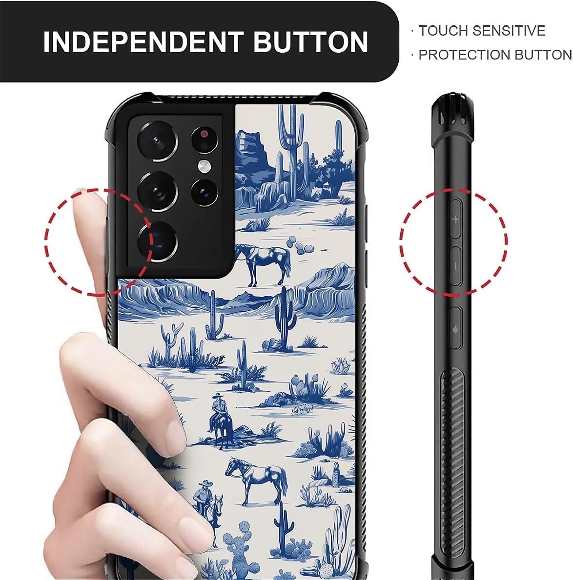 Detalle de Samsung Galaxy S21 Ultra TPU Case
