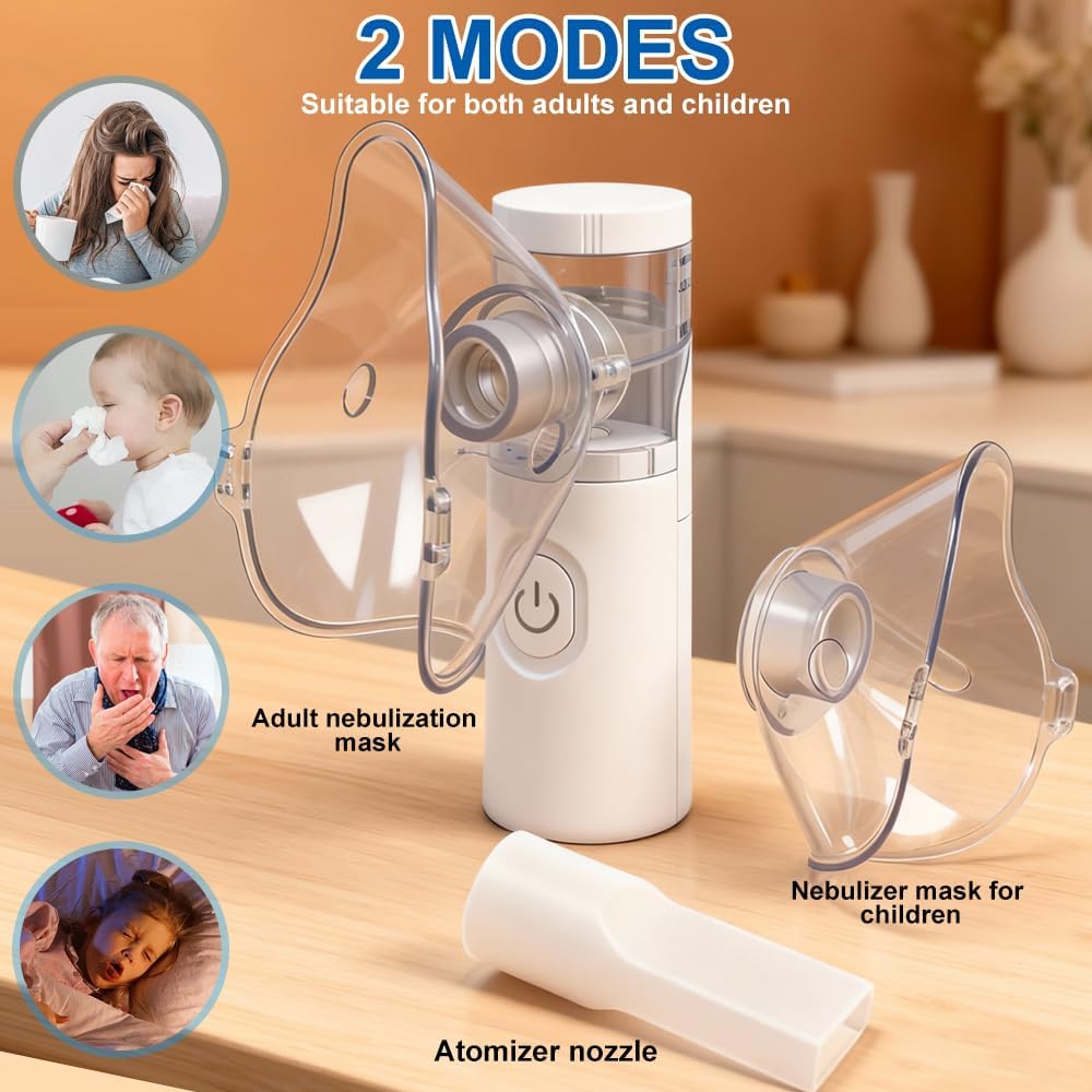 Thumbnail 3 de Inhalateur nasal Nebulisateur portable blanc