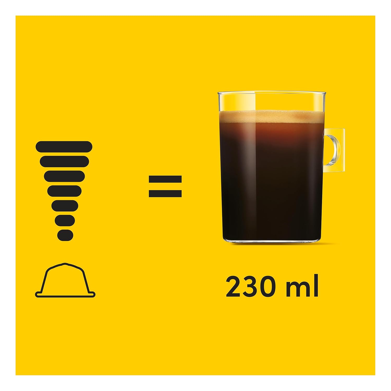 Detalle de NESCAFÉ Dolce Gusto Grande Kaffeekapseln – 3er Vorratspack (3 x 30 Kapseln)