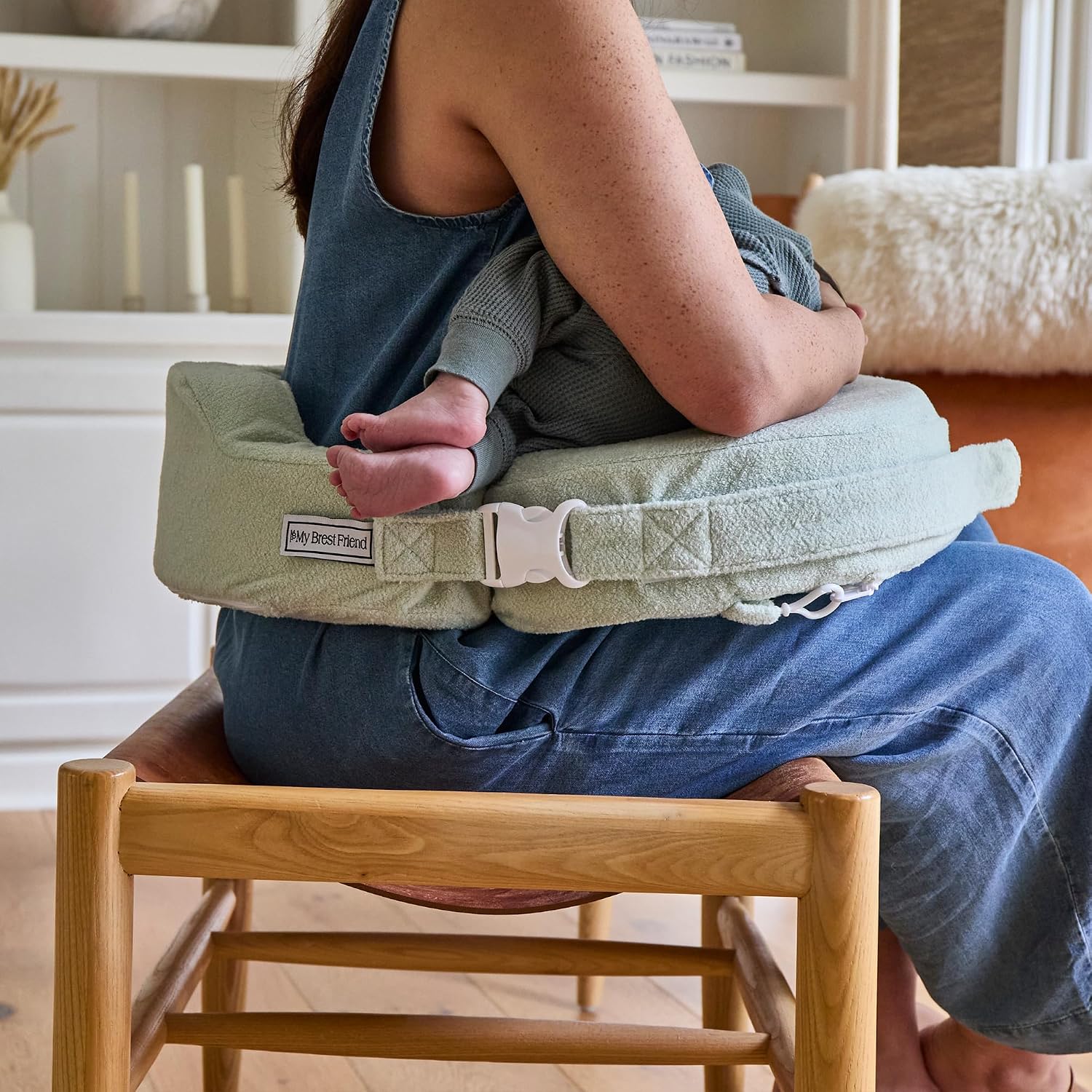 Detalle de My Brest Friend Nursing Pillow Deluxe ergonomic nursing pillow 🤱