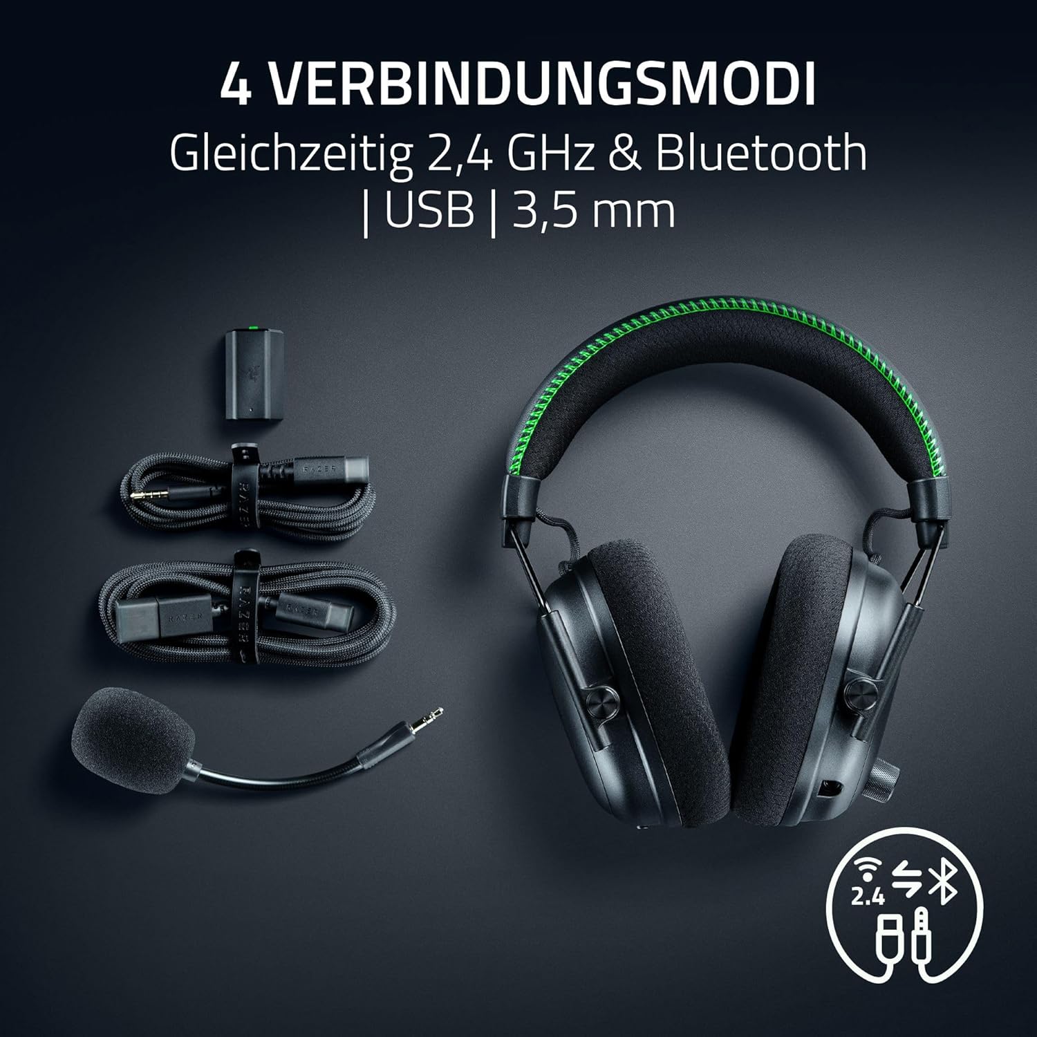 Thumbnail 6 de Razer BlackShark V3 Pro 50 mm Headset
