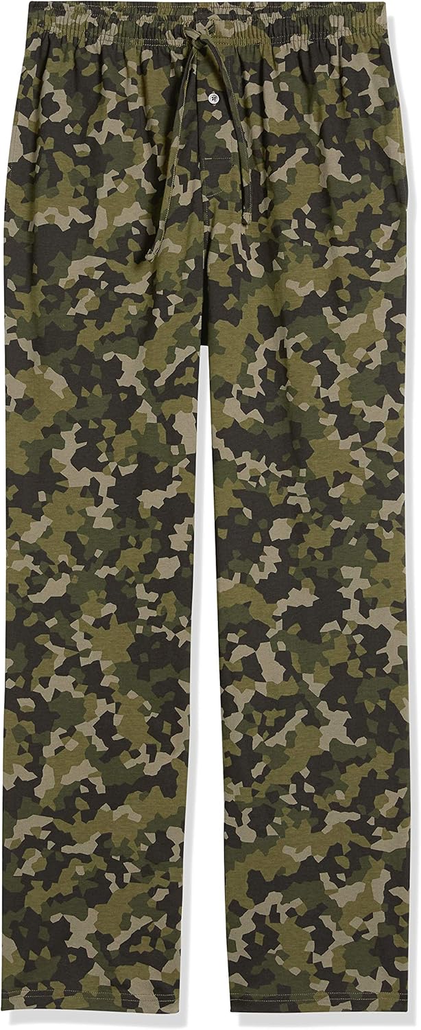 Thumbnail 1 de Amazon Essentials Herren Pyjamahose aus Baumwollstrick – lockerer Komfort zum Schlafen