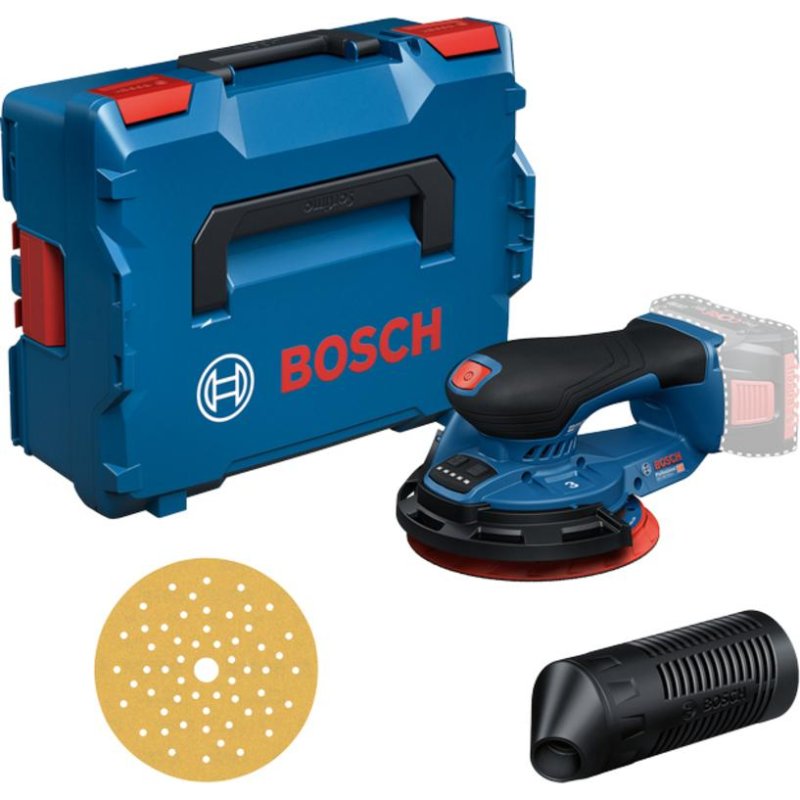 Detalle de Bosch GEX 18V-150-3: lijadora orbital sin escobillas de 18V, 10000 RPM