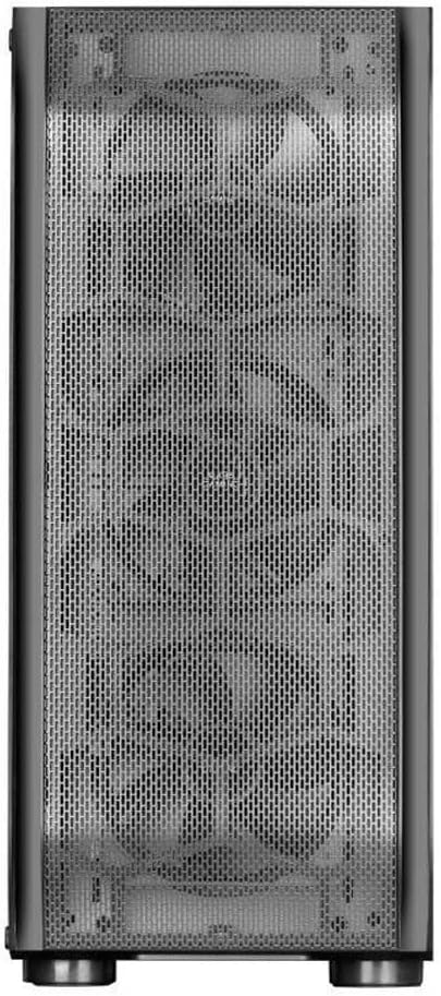 Detalle de Mars Gaming MC-PRO2 – obudowa E-ATX z 5 wentylatorami i metalowym frontem mesh
