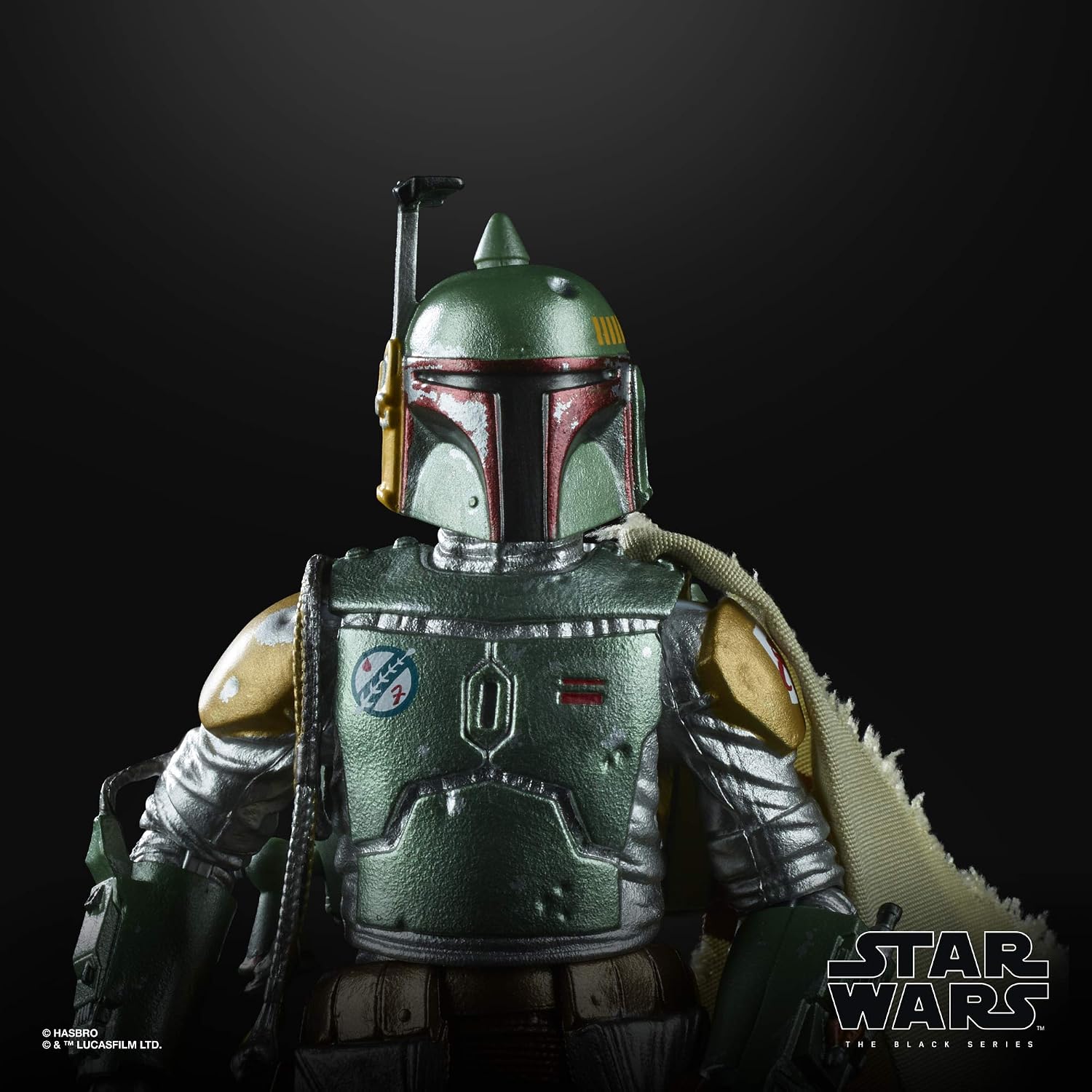 Detalle 2 de ハズブロ スター・ウォーズ ブラックシリーズ ボバ・フェット 40周年記念フィギュア CARBONIZED METALLIC仕上げ