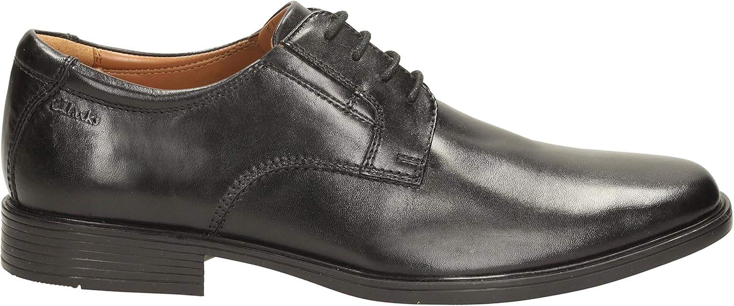 Thumbnail 2 de Clarks Homme Tilden Plain Plat Oxford en cuir souple
