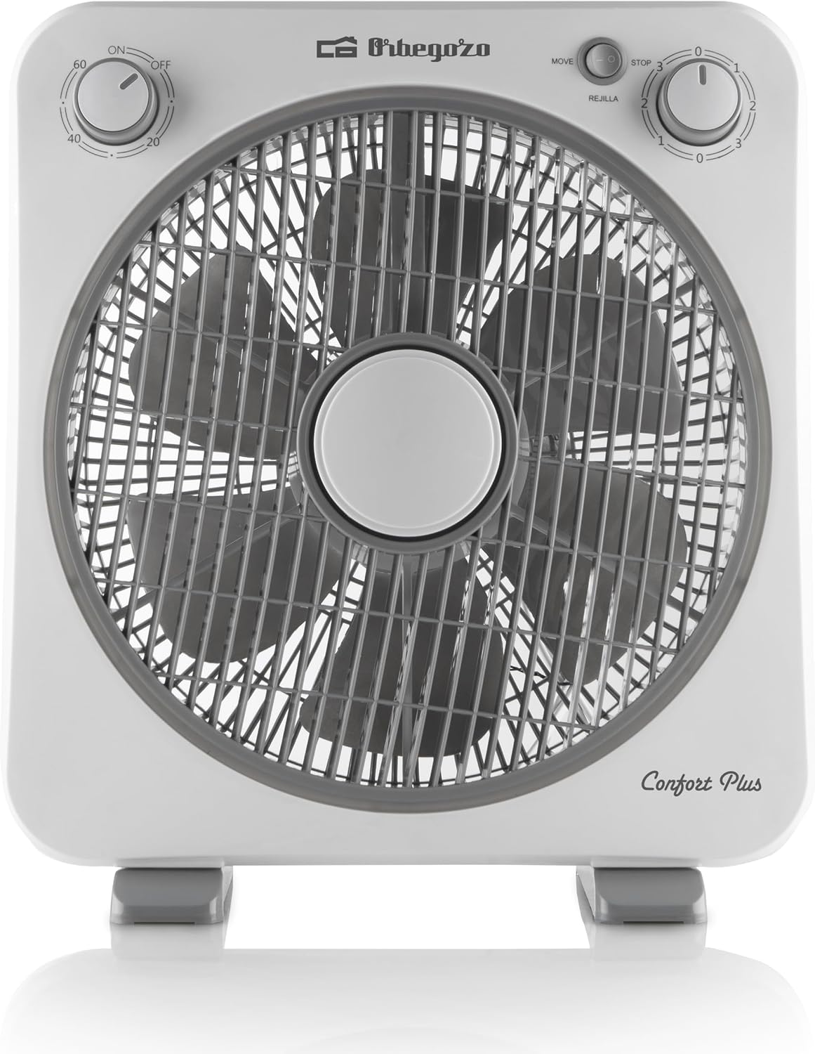 Thumbnail 2 de Orbegozo BF 0138: Ventilador de suelo con 6 aspas y temporizador de 60 minutos