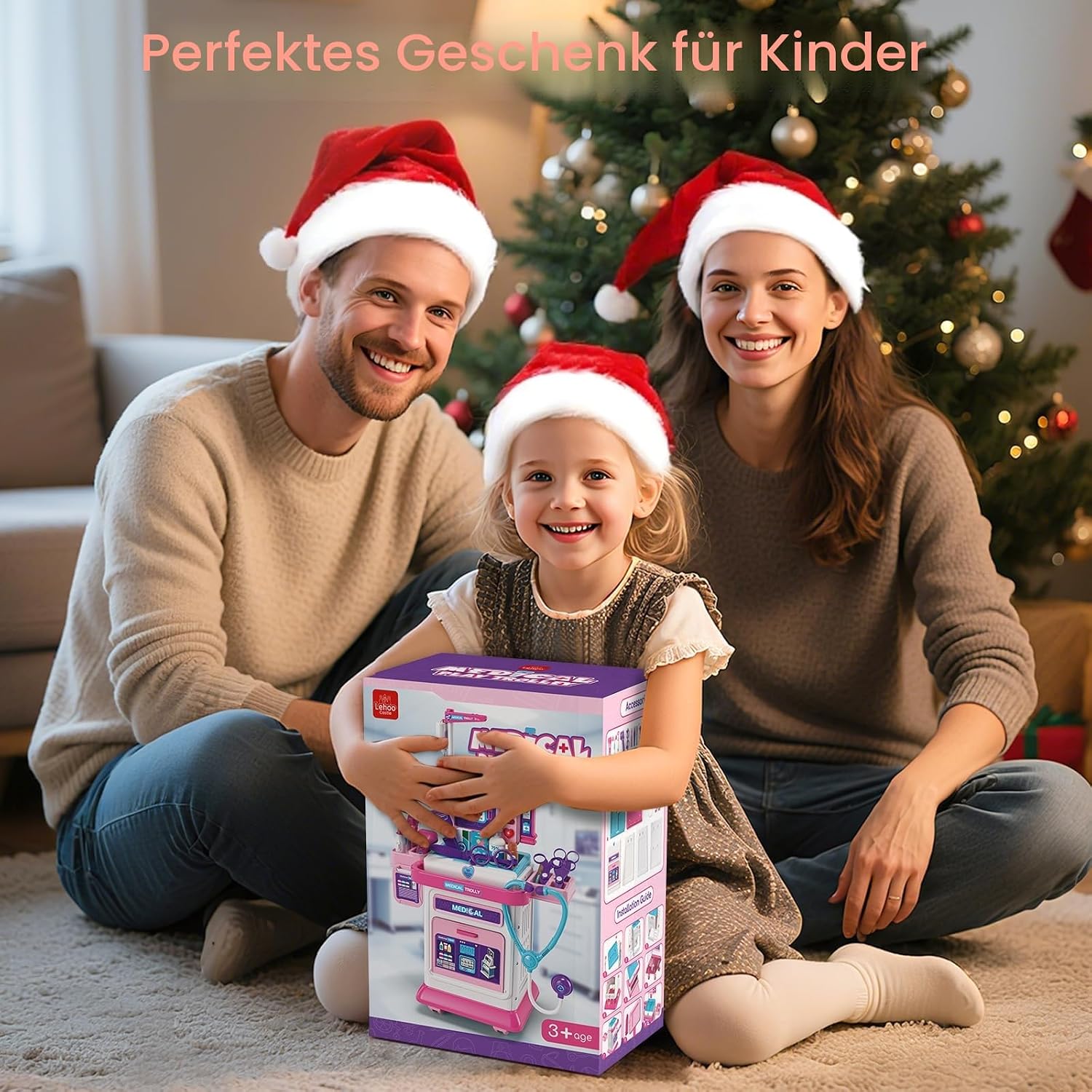 Detalle 2 de Lehoo Castle Arztkoffer Kinder 3 Jahre