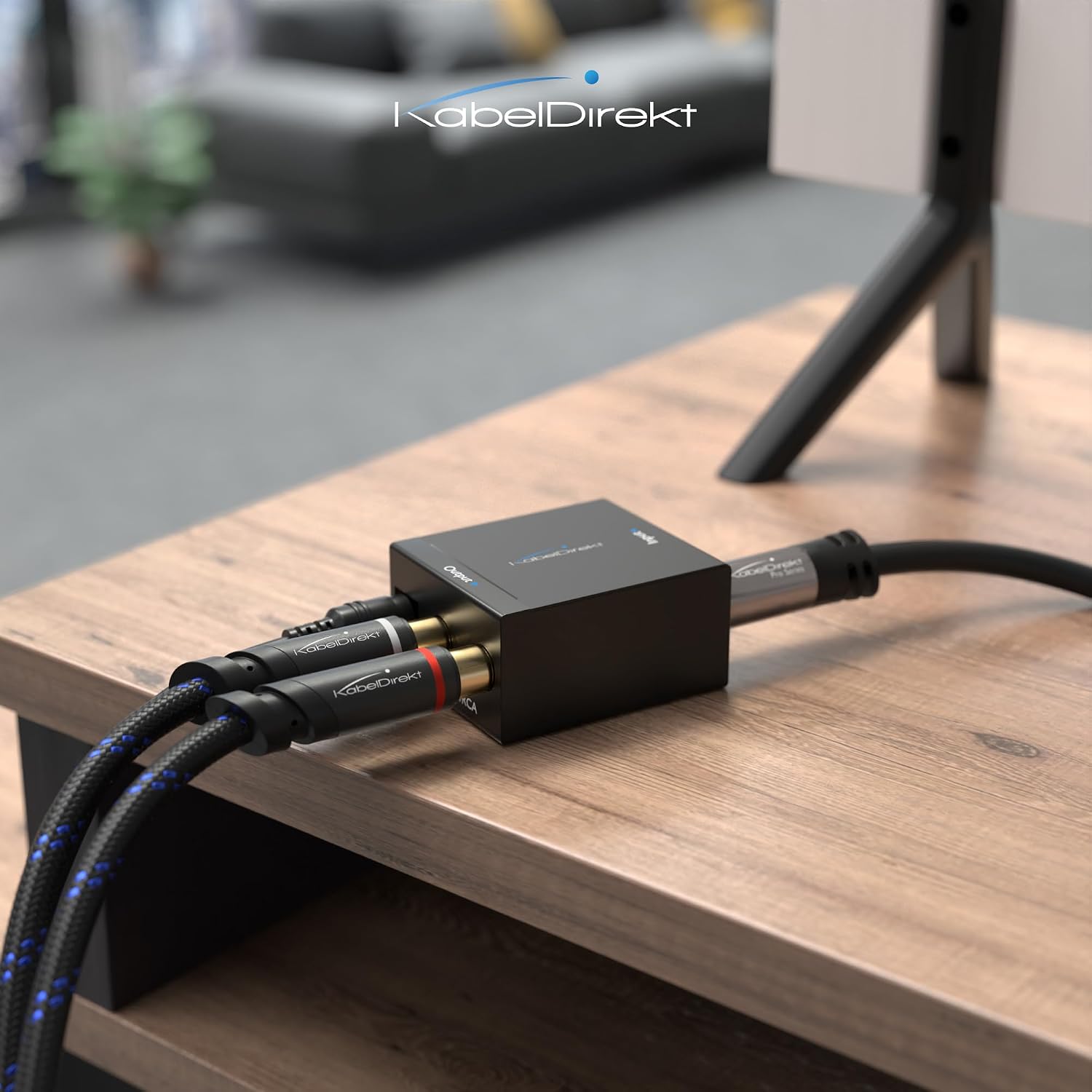Thumbnail 3 de KabelDirekt 2m Cinch Kabel 75 Ohm