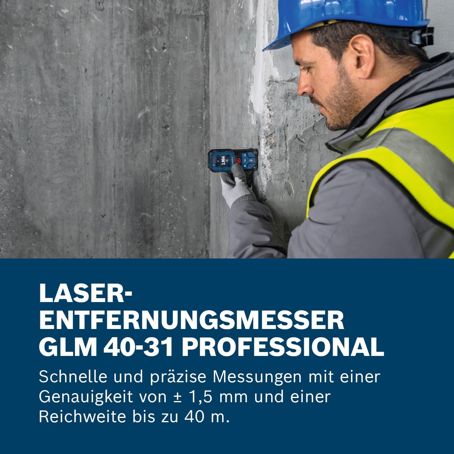 Detalle 2 de Bosch GLM 40-31 Laser-Entfernungsmesser 1,5 m đ