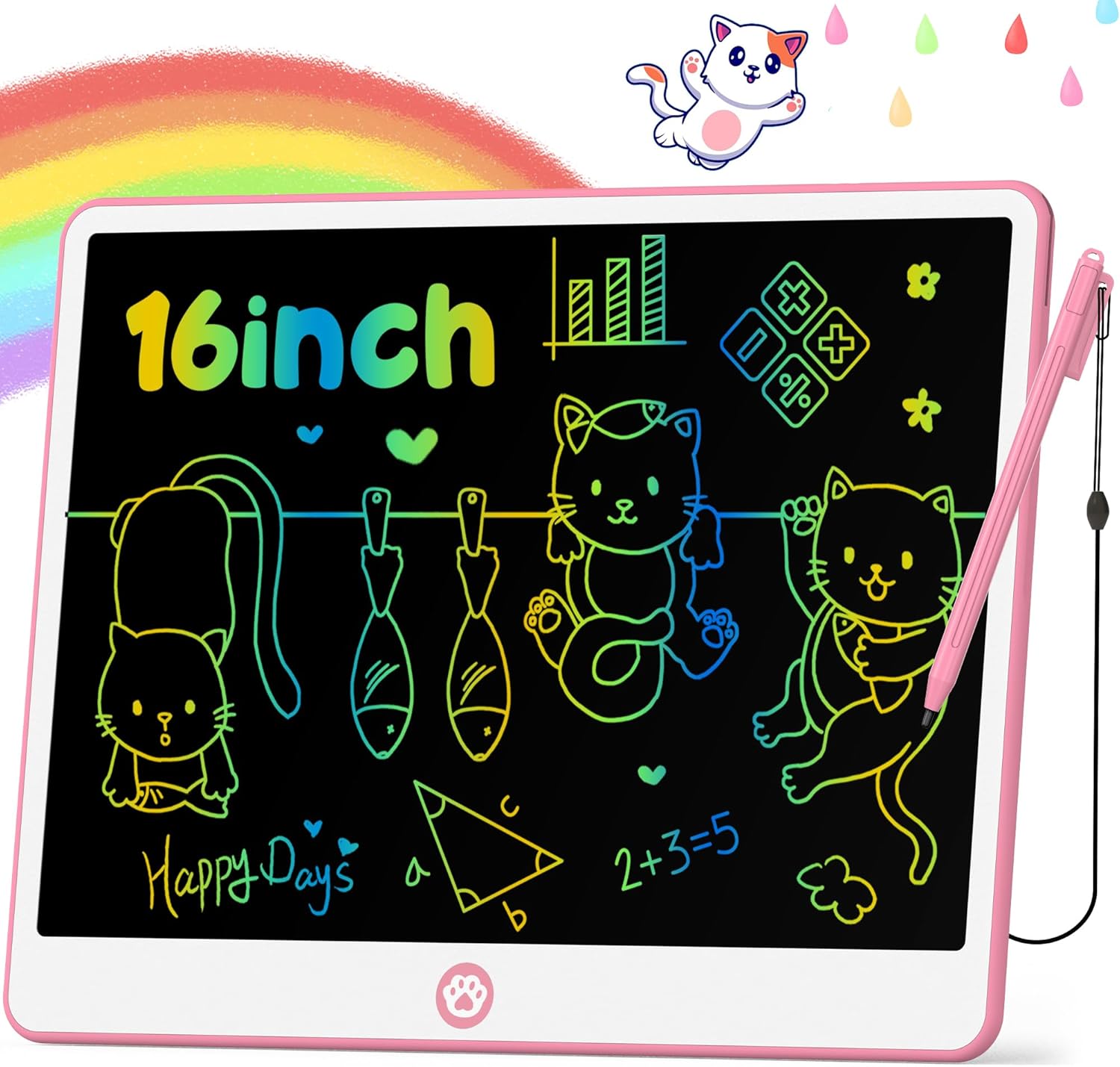 Thumbnail 3 de Hockvill 8.8-Inch LCD Writing Tablet for Kids (Magnetic Doodle Board Style) — Travel Drawing Pad for Ages 3–8