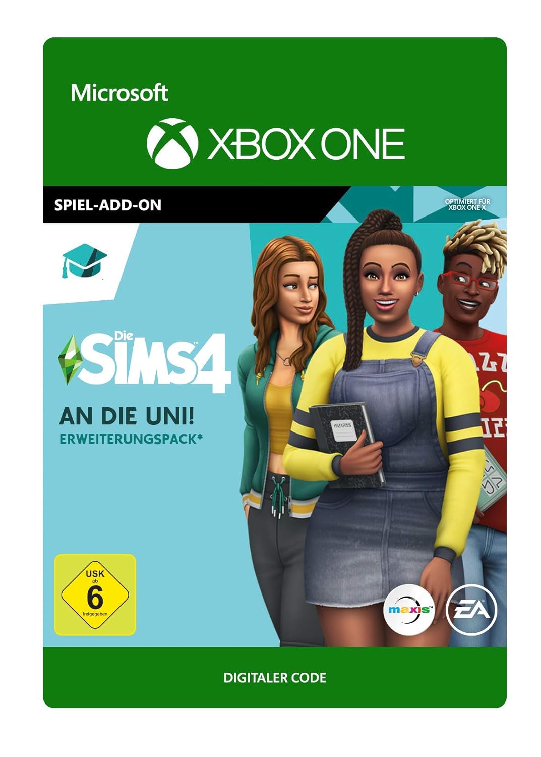 Detalle de Die Sims 4 Dschungel – Abenteuer (GP 6) DLC für Xbox One als Download-Code