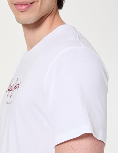 Detalle 2 de Pepe Jeans Eggo N Camiseta para Hombre — Blanco, Talla M