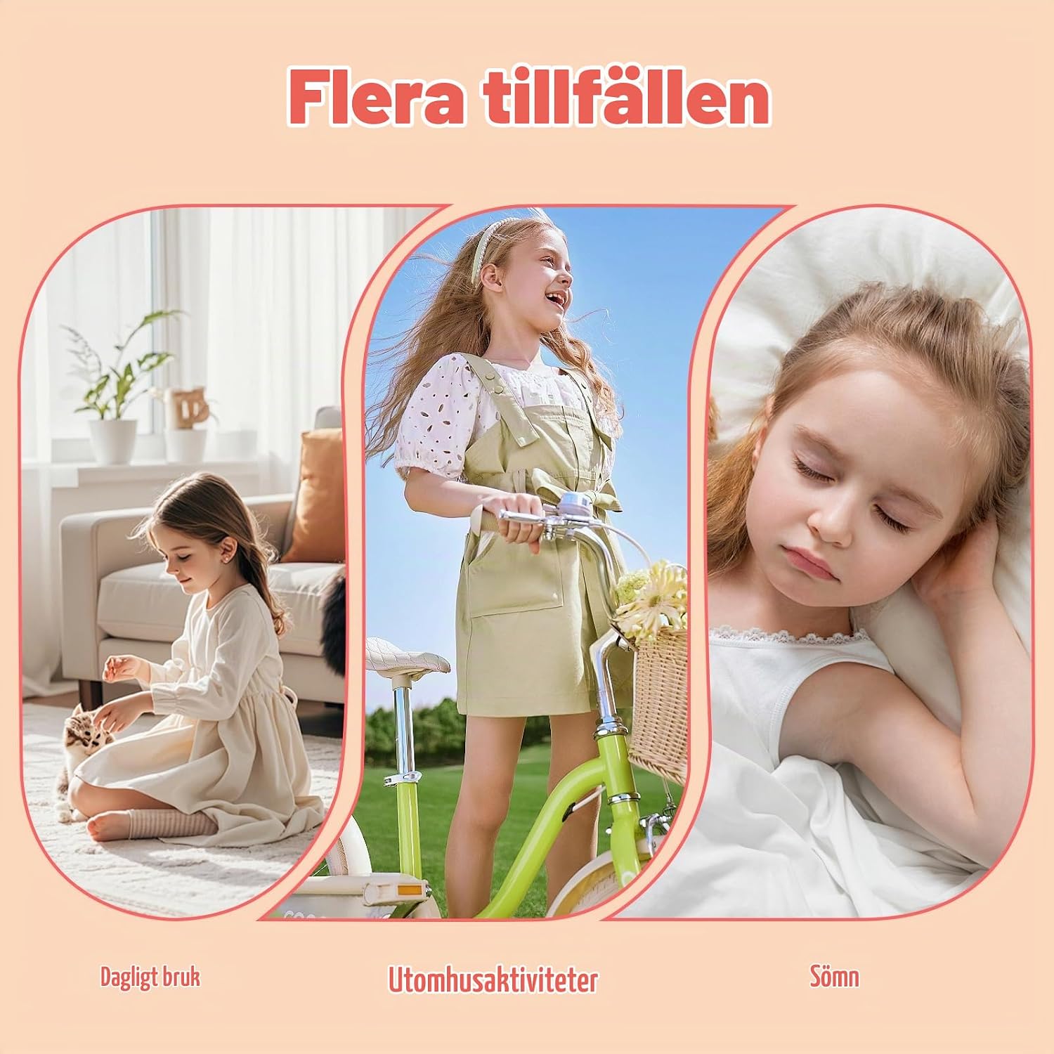 Thumbnail 6 de AYBUY flicktrosor, 12-pack i bomullsblandning med dubbellager i grenen