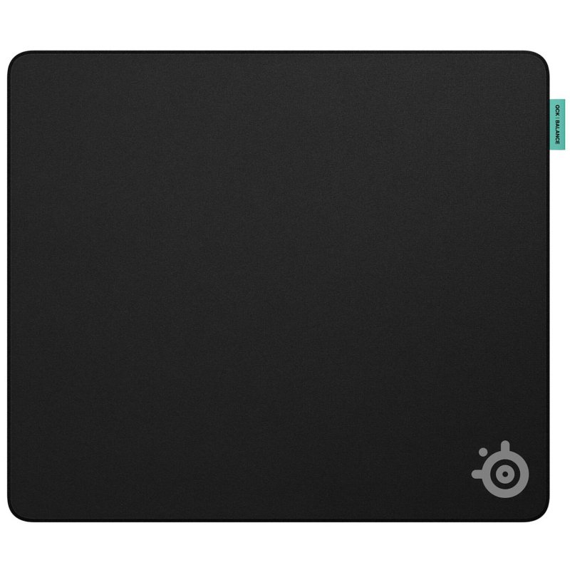 Detalle de SteelSeries QcK Performance L — alfombrilla gaming negra 🖱