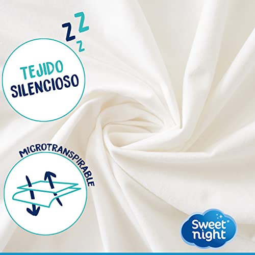Thumbnail 3 de Sweetnight Protector de colchón 80x200 cm, impermeable y suave